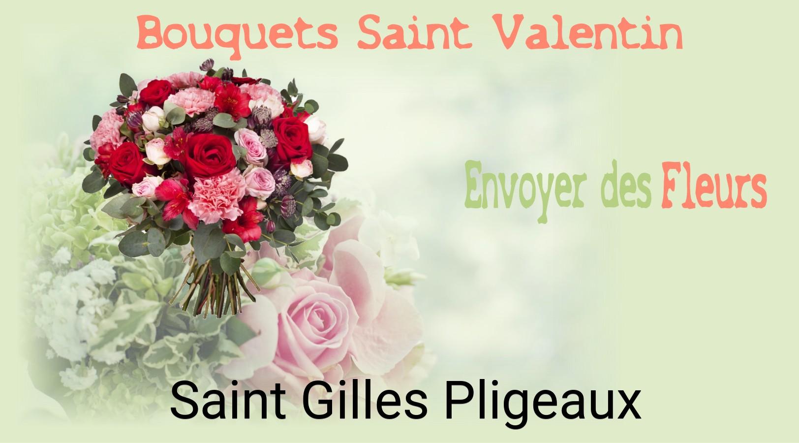 Roses de Saint-Valentin livrées à Saint-Gilles-Pligeaux